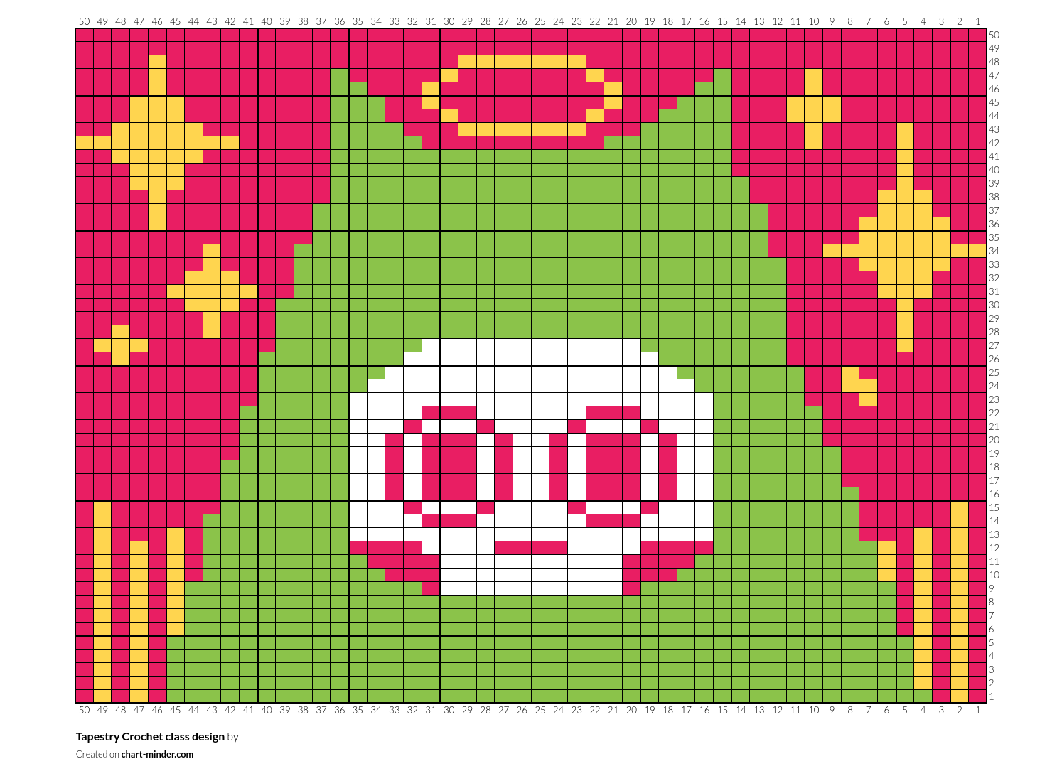 Tapestry Crochet class design