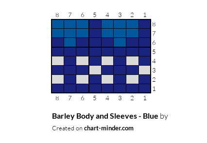Barley Body and Sleeves - Blue