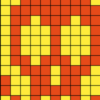 Skull(Yellow background)