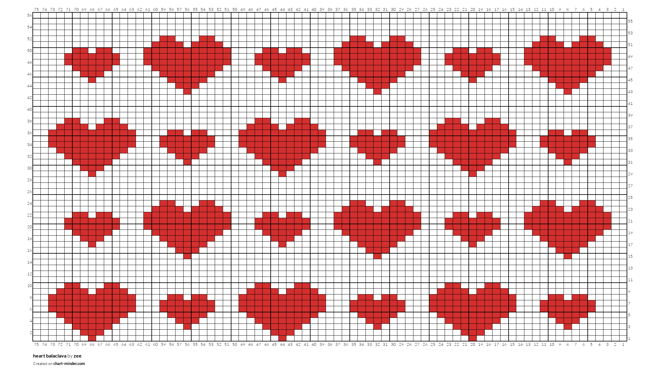 heart balaclava 