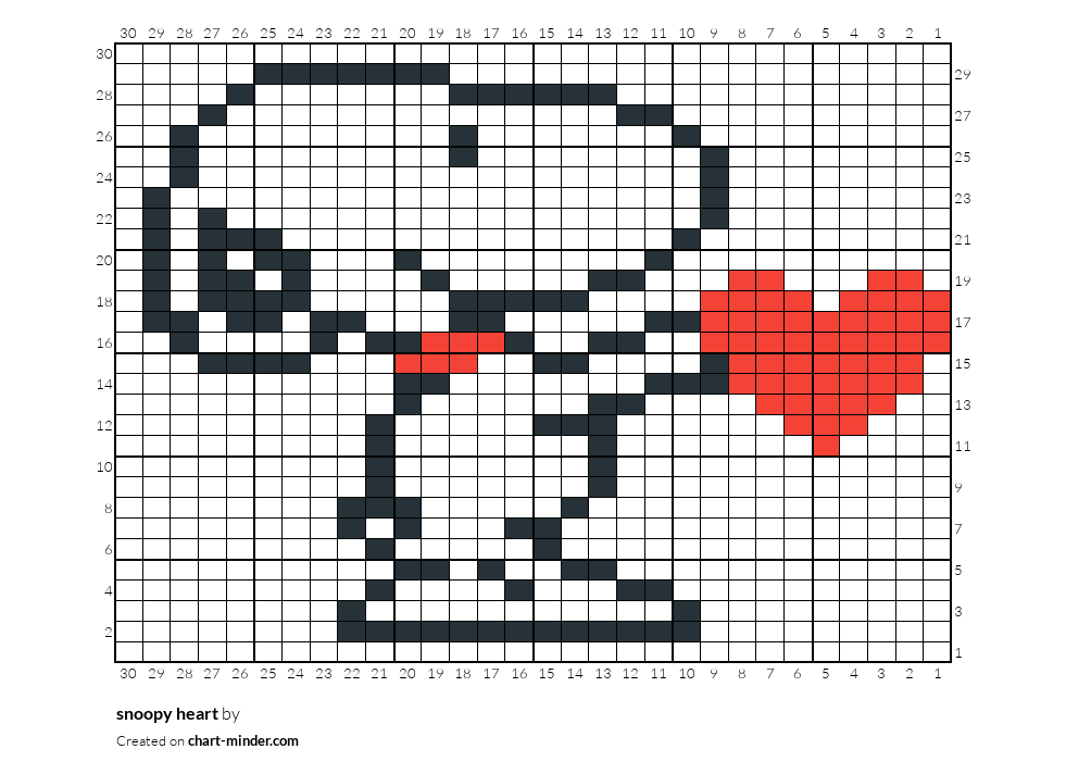 snoopy heart