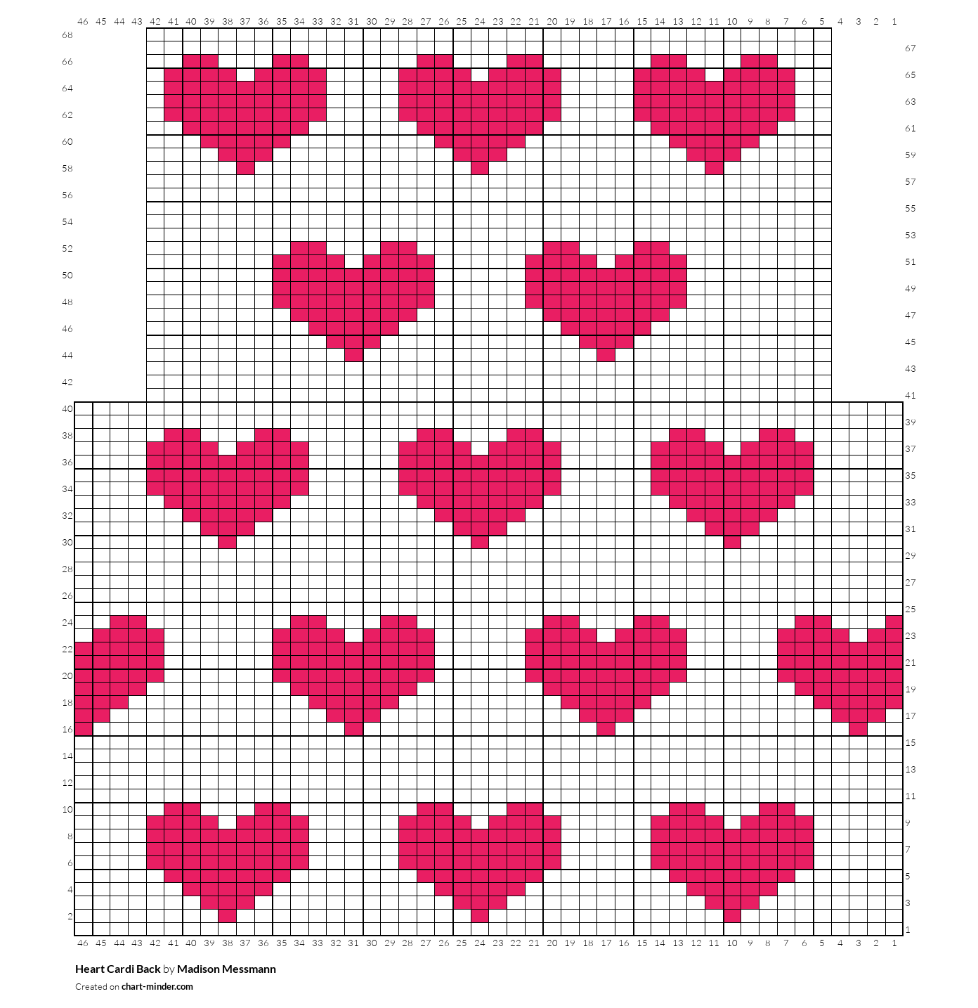 Heart Cardi Back