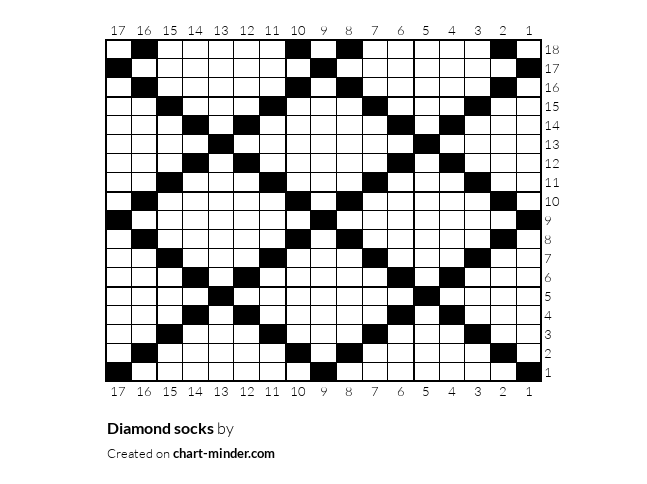 Diamond socks