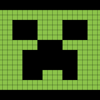 Minecraft Creeper Tapestry Chart 