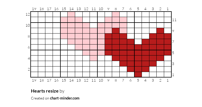 Hearts resize