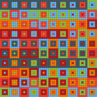 Blanket granny squares