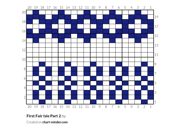 First Fair Isle Part 2