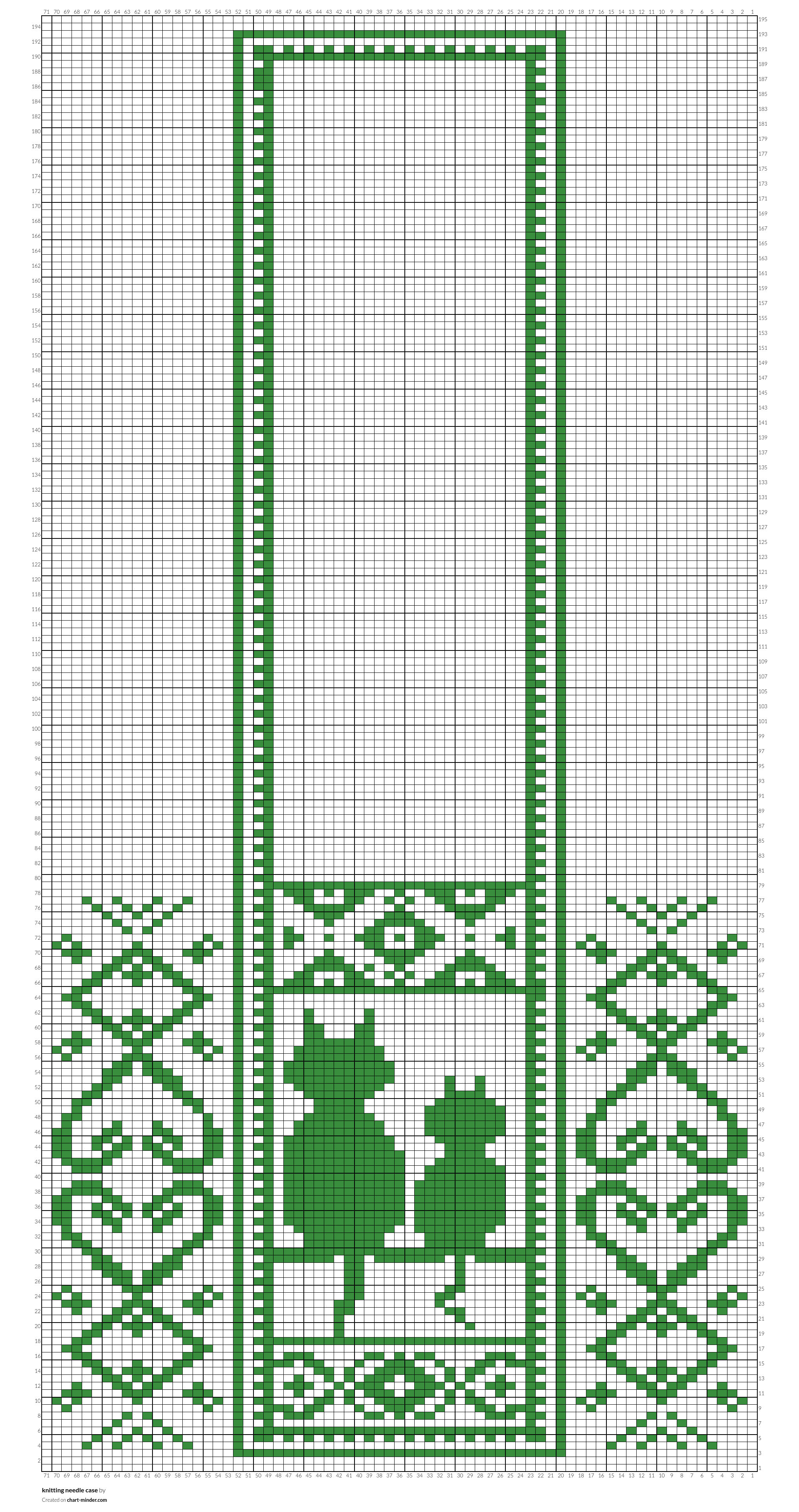 knitting needle case