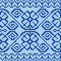 Copy of Fair isle flowers