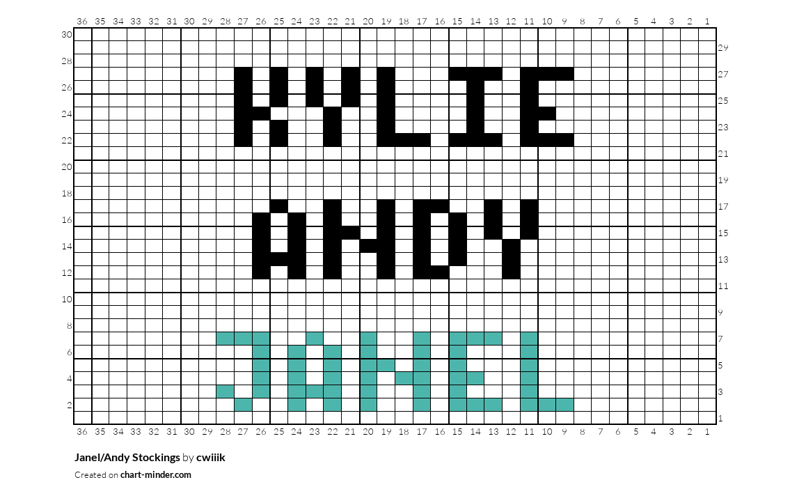 Janel/Andy Stockings