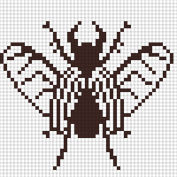 b/w beetle