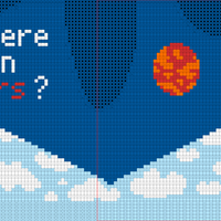 Sky Sweater (Is there life on mars?) Knit