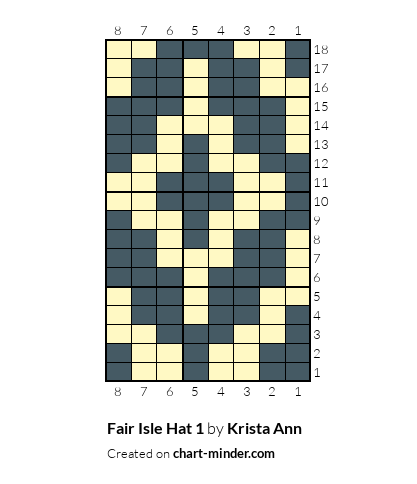Fair Isle Hat 1