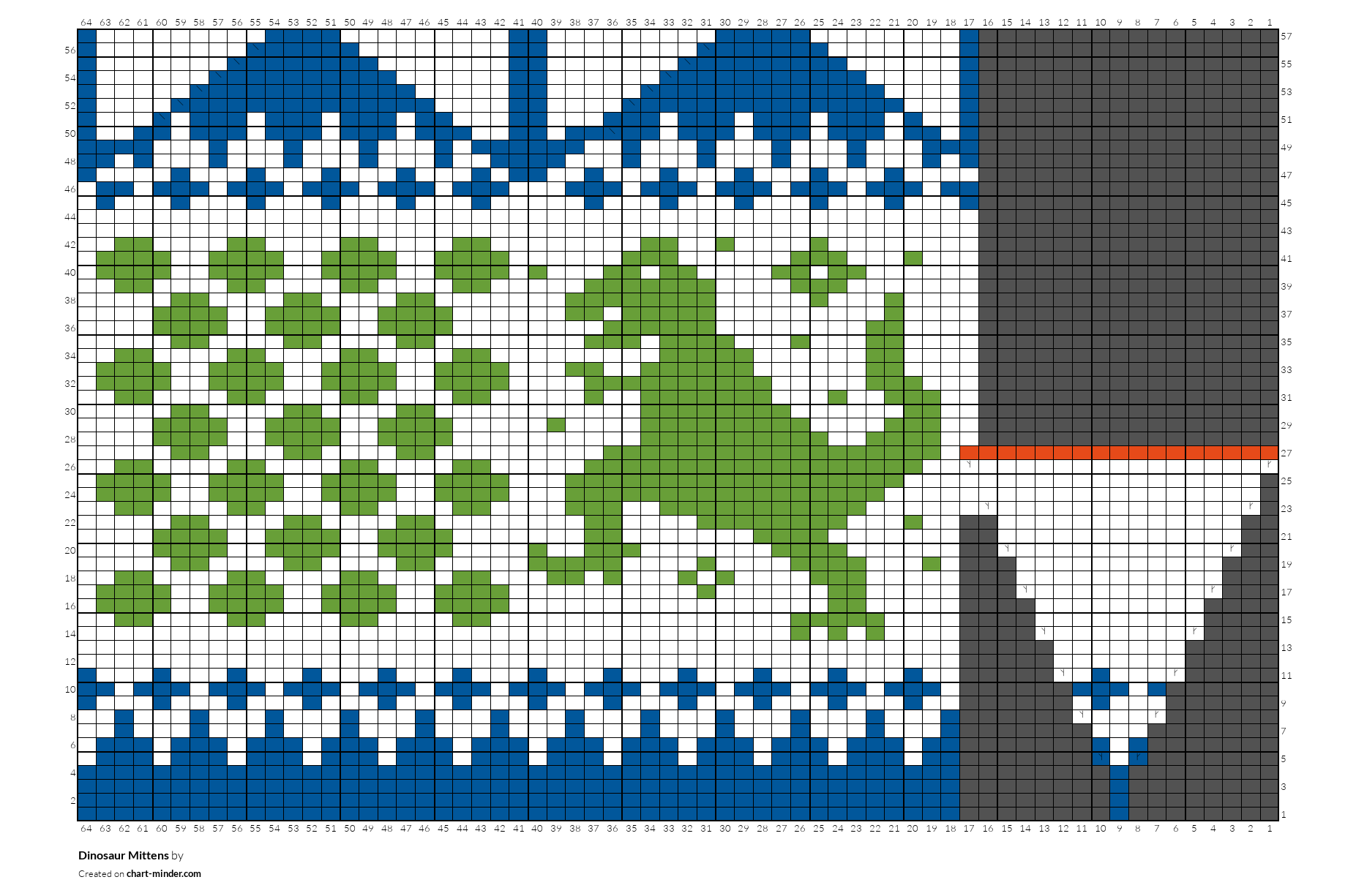 Dinosaur Mittens