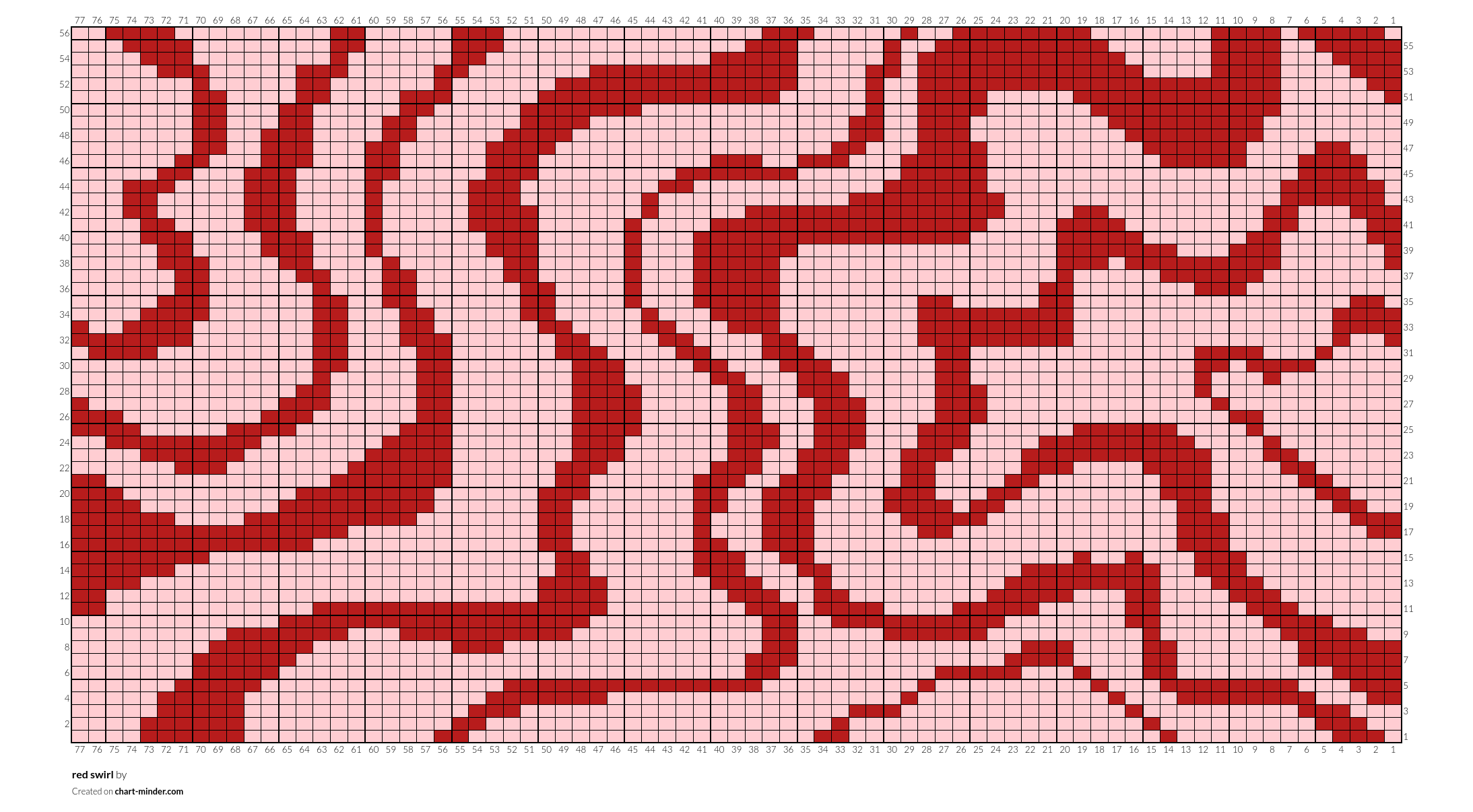 red swirl