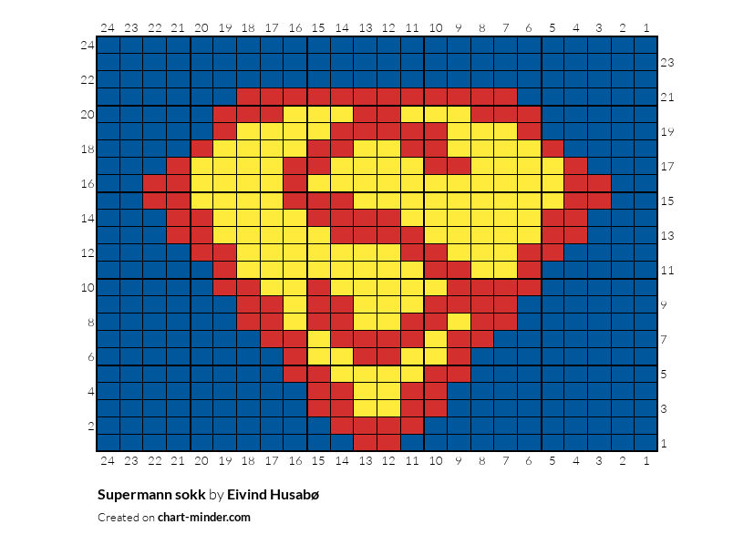 Supermann sokk