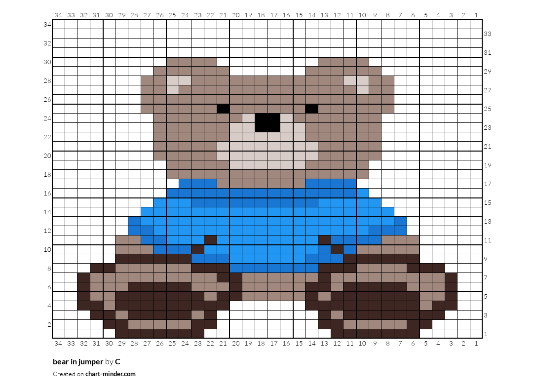 bear in jumper