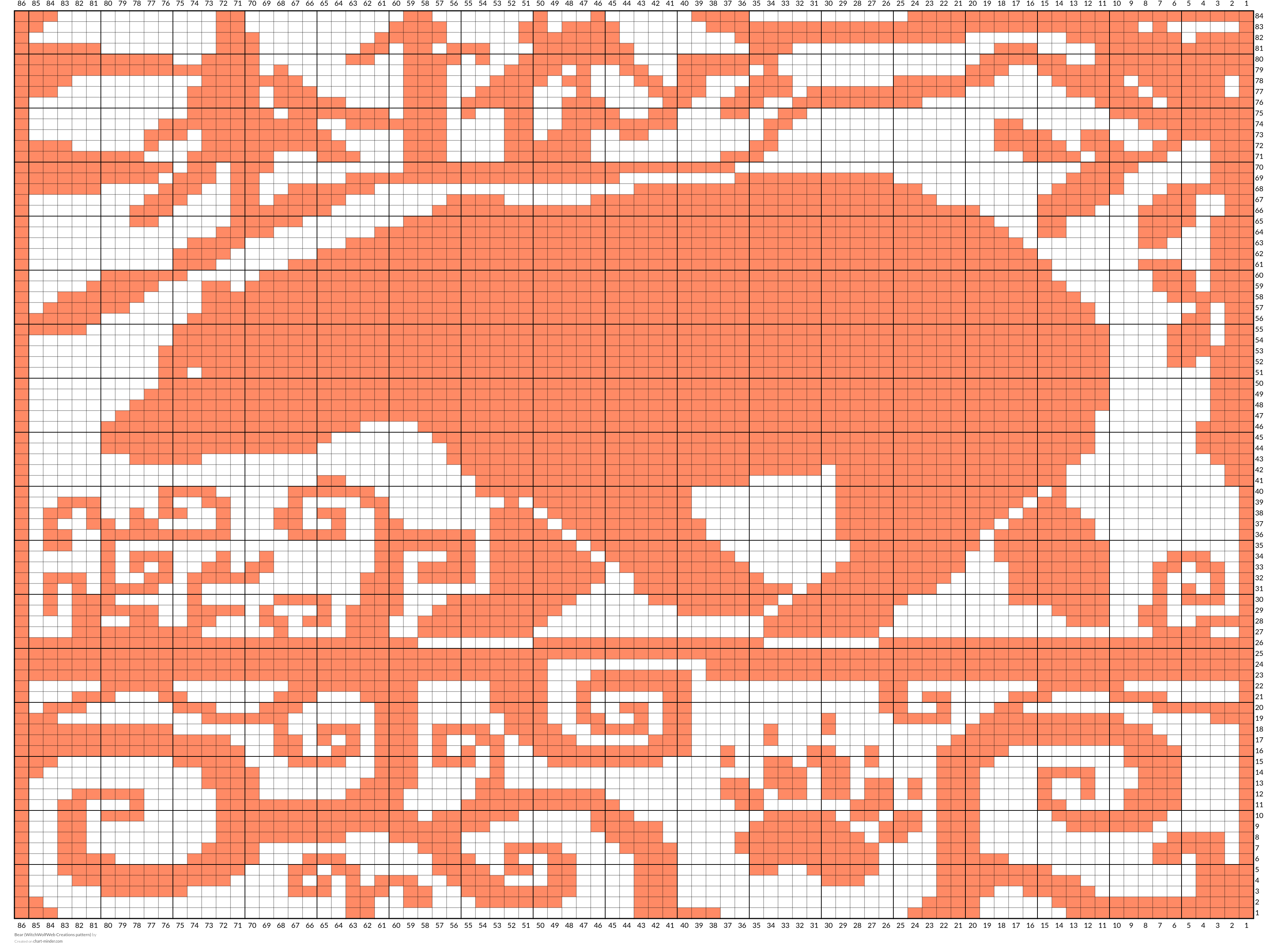 Bear (WitchWolfWeb Creations pattern)