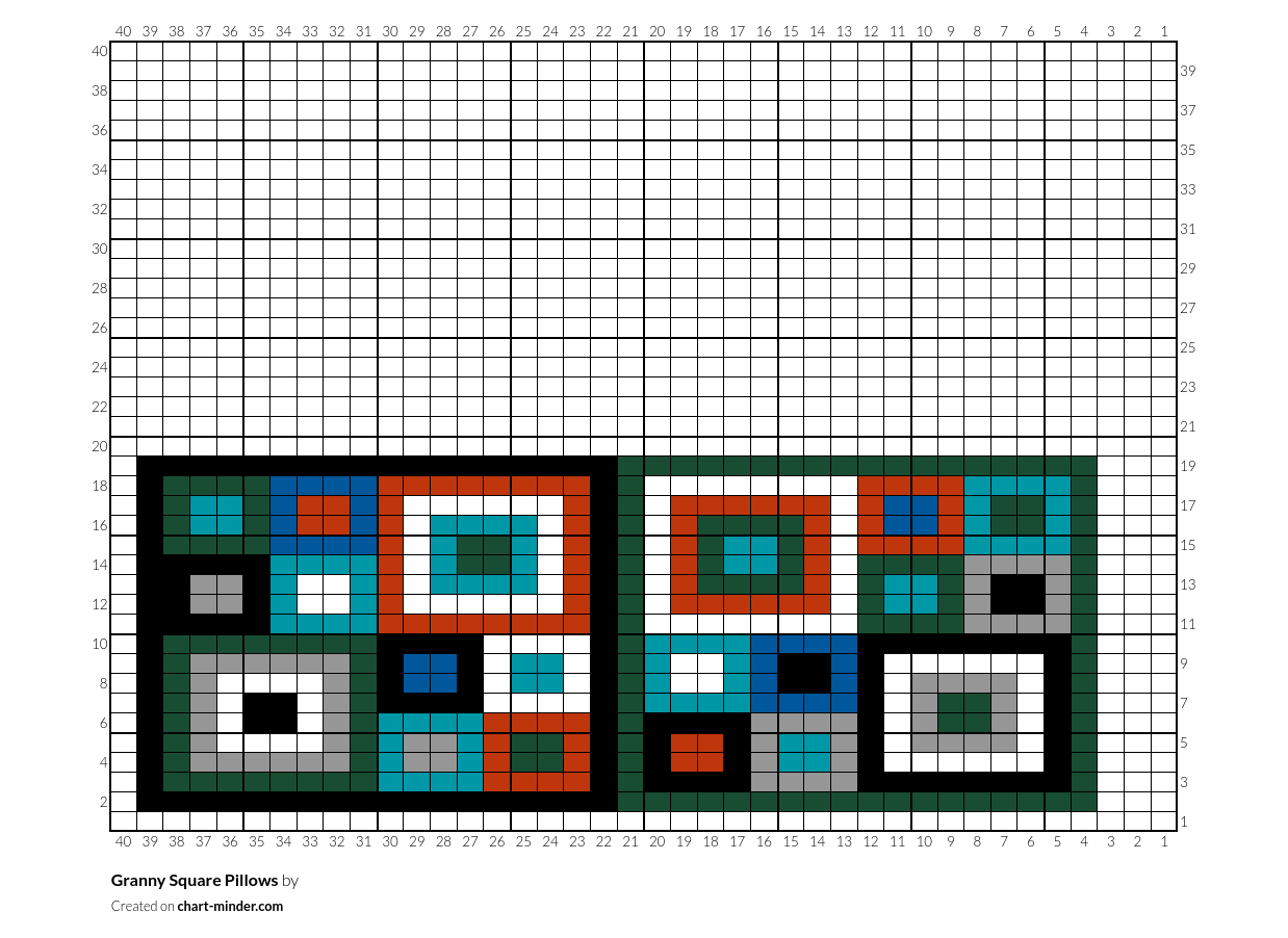 Granny Square Pillows