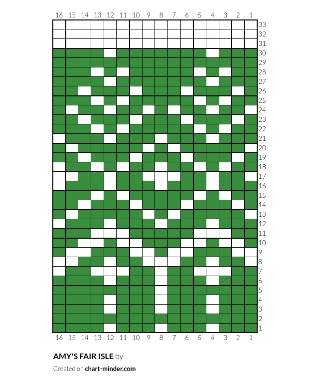 AMY'S FAIR ISLE