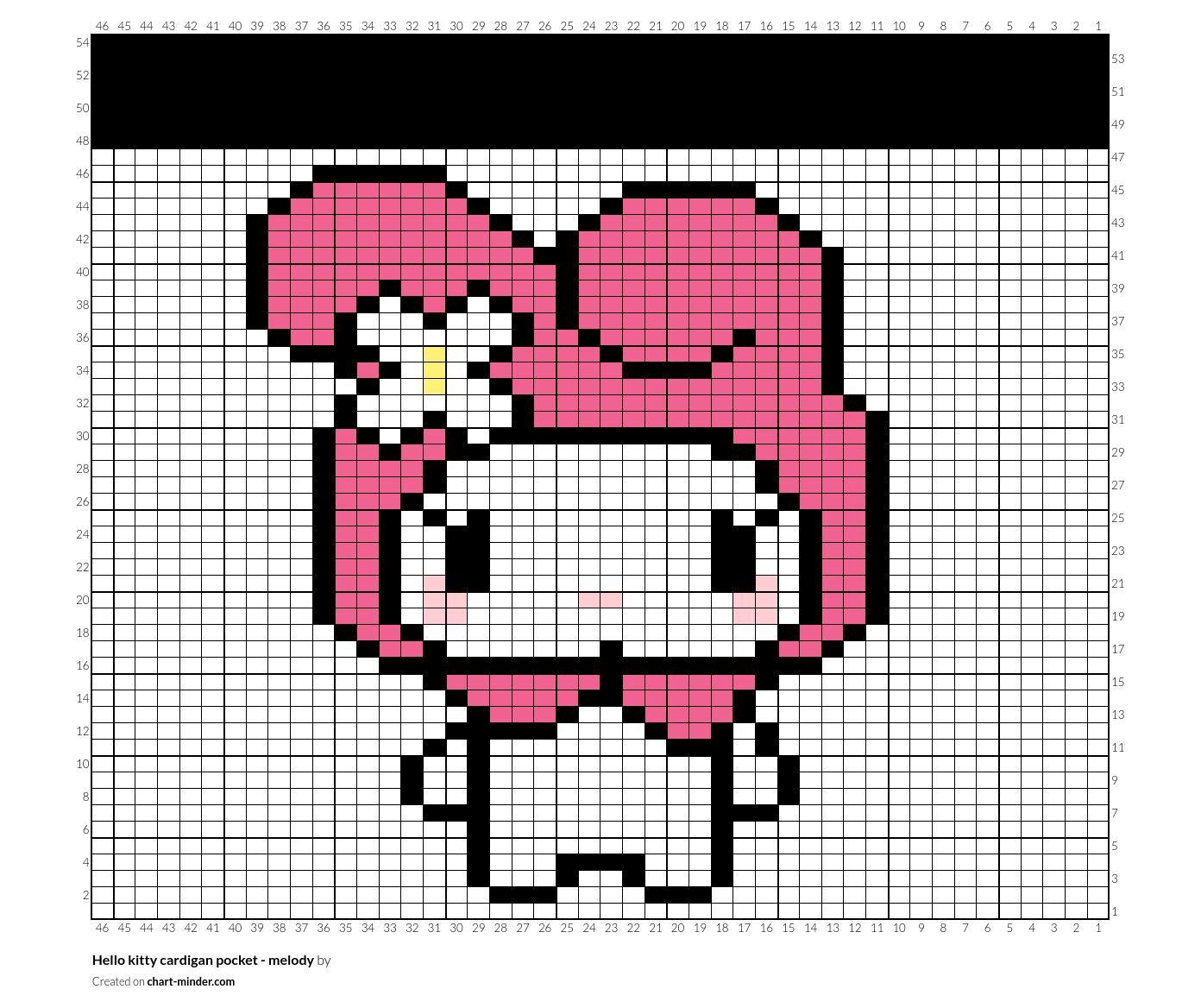 Hello kitty cardigan pocket - melody