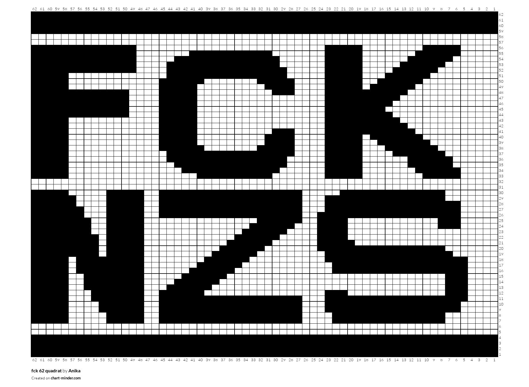 fck 62 quadrat