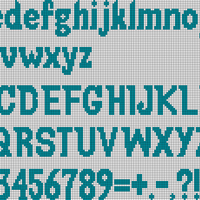 Jeepers Font sizes 4-6