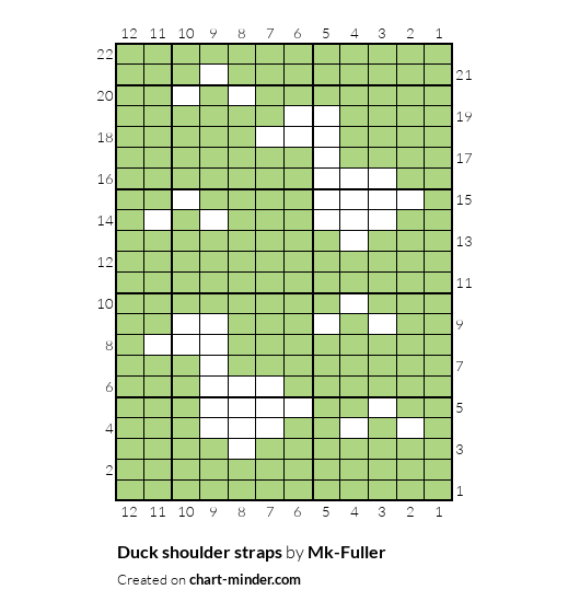 Duck shoulder straps