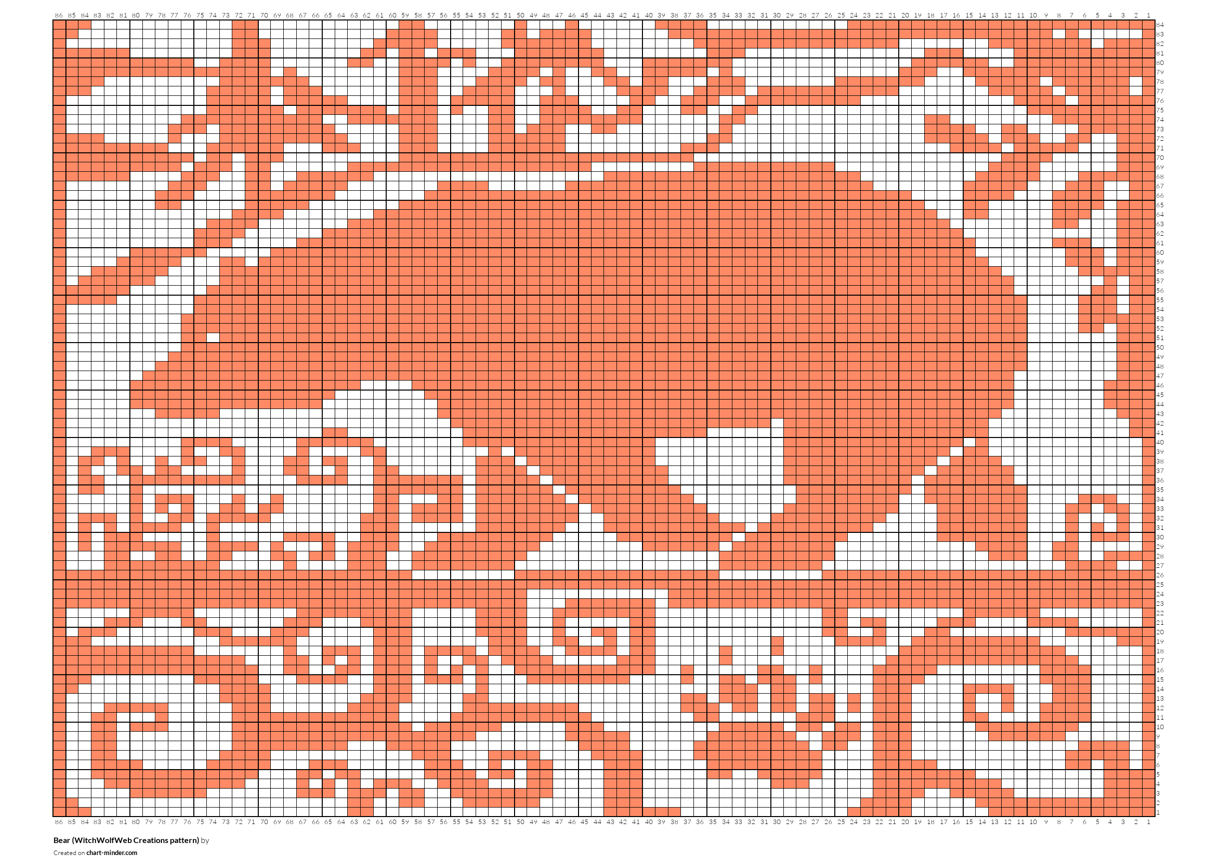 Bear (WitchWolfWeb Creations pattern)