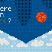 Copy of Sky Sweater (Is there life on mars?) Knit