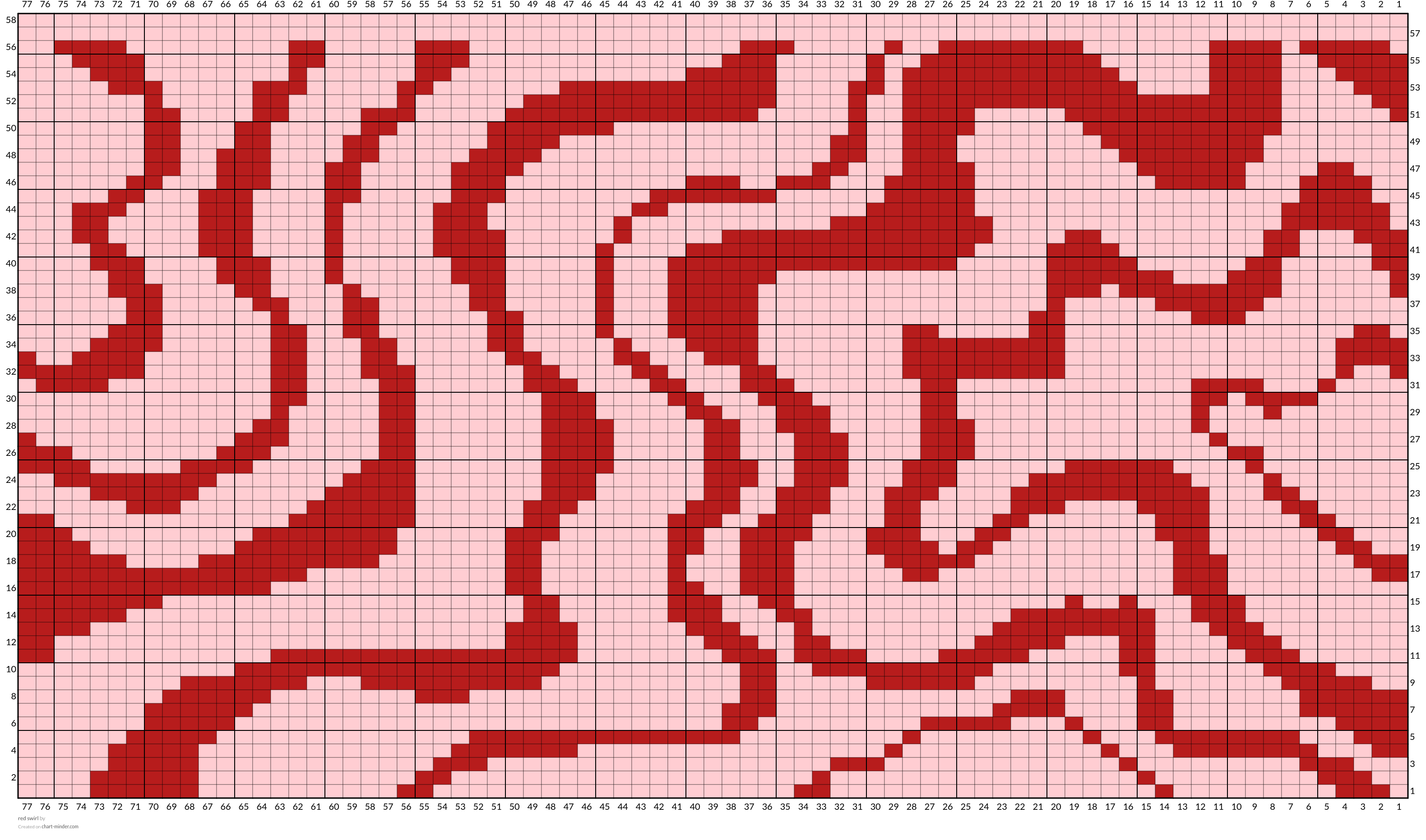 red swirl