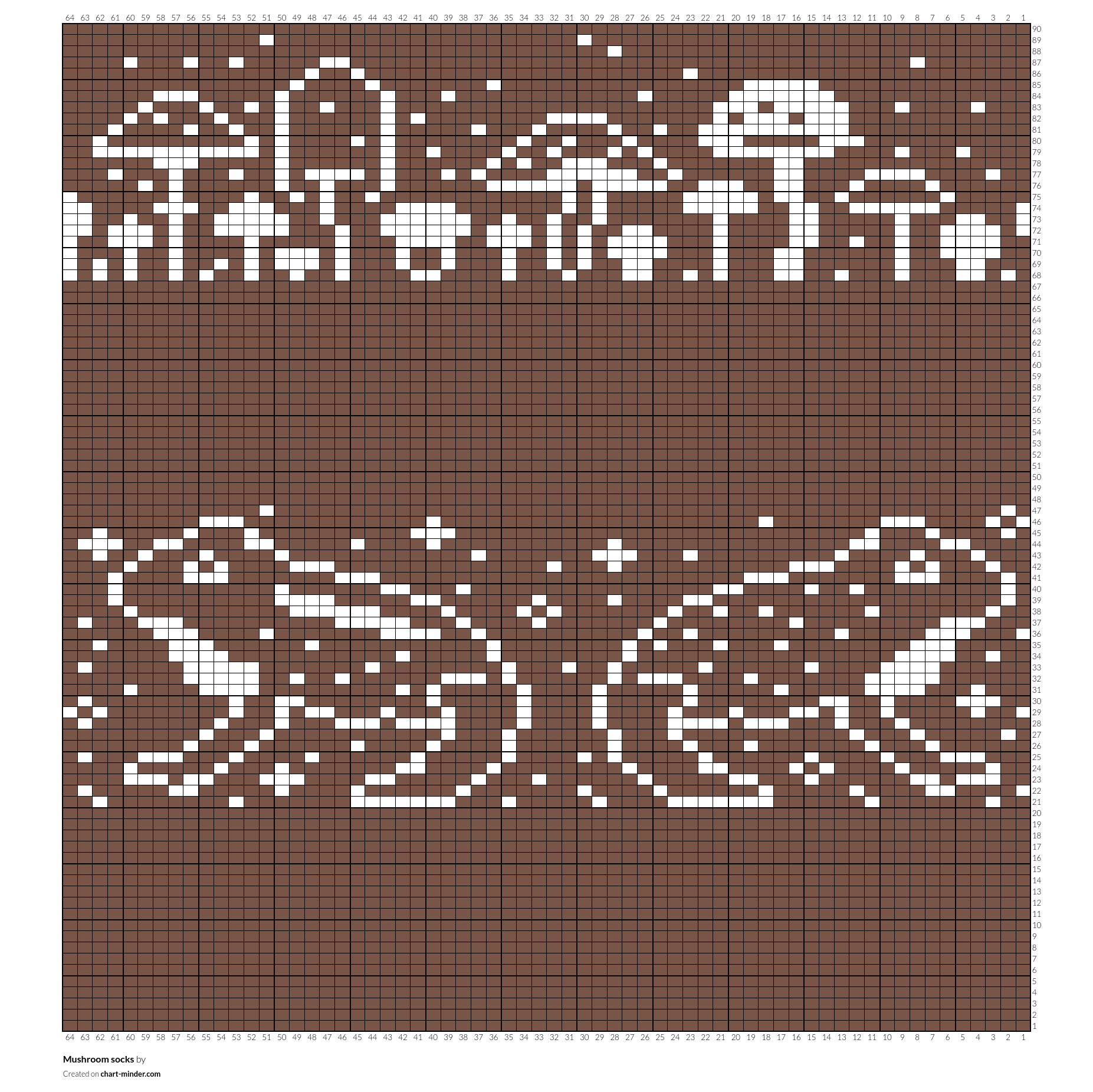 Mushroom socks