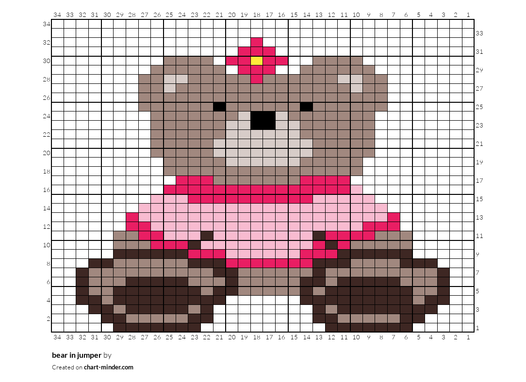 bear in jumper