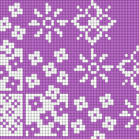 floer skirt fade  pink hook