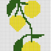 Copy of lemon dishcloth