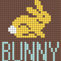 Bunny swatch