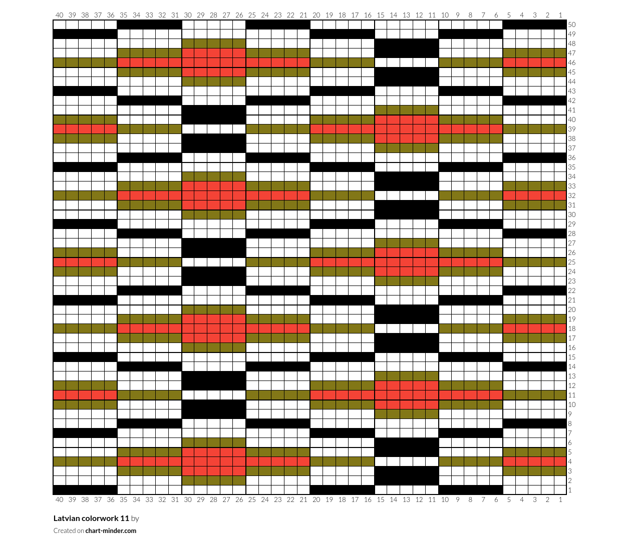 Latvian colorwork 11