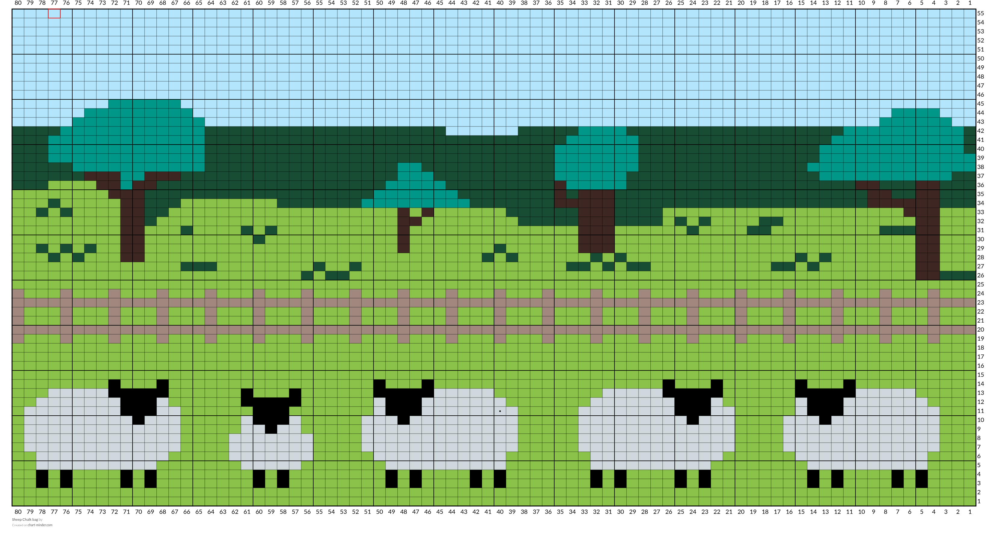 Sheep Chalk bag