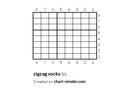 zigzag socks