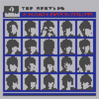A hard days night album cover