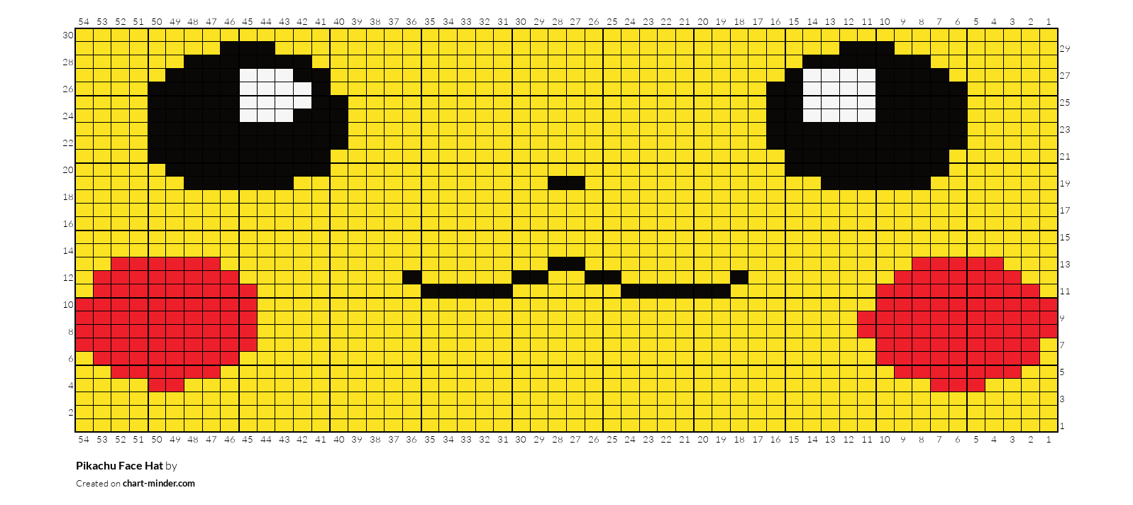 Pikachu Face Hat