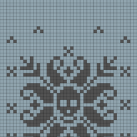 Copy of skull snowflake