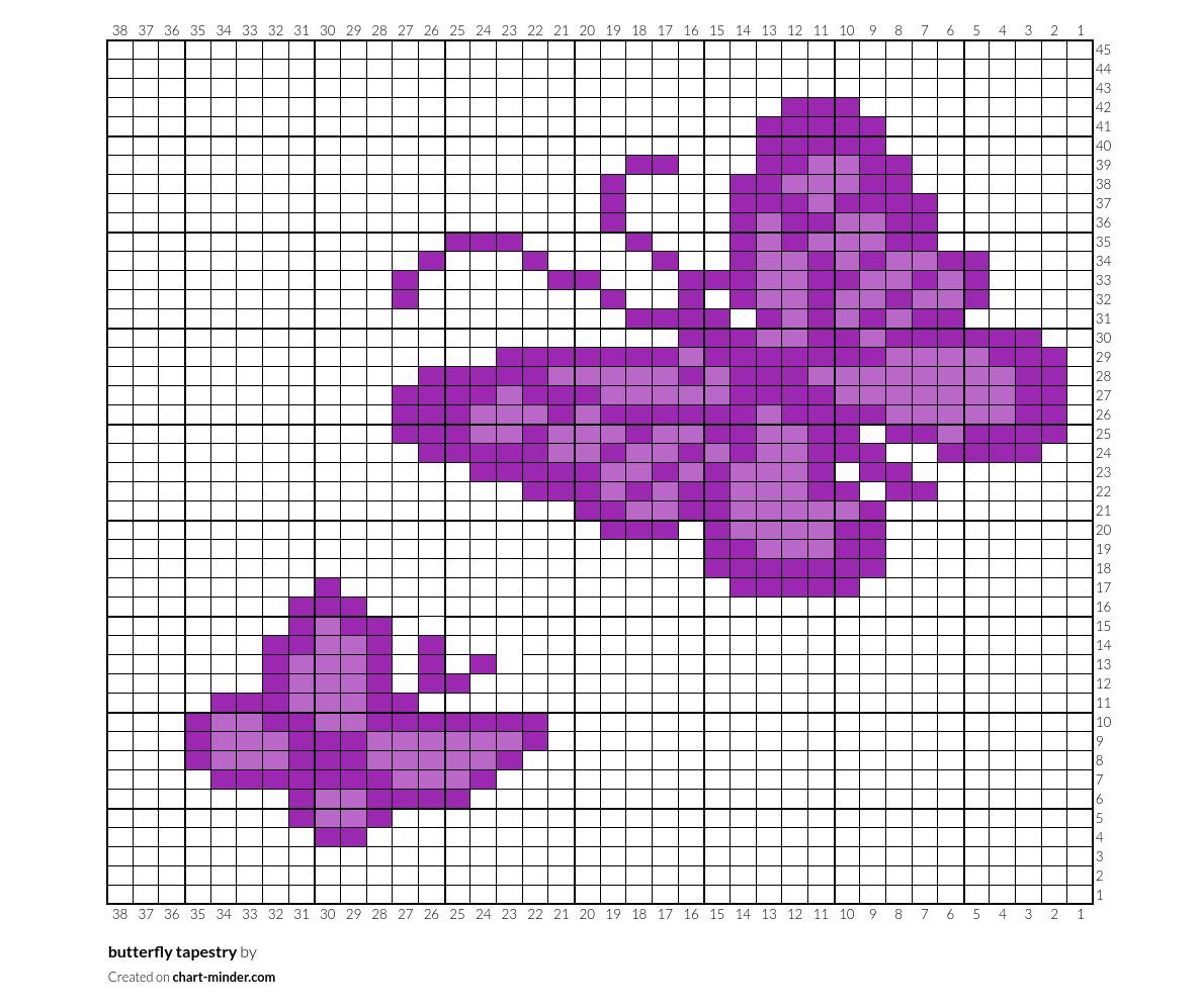 butterfly tapestry