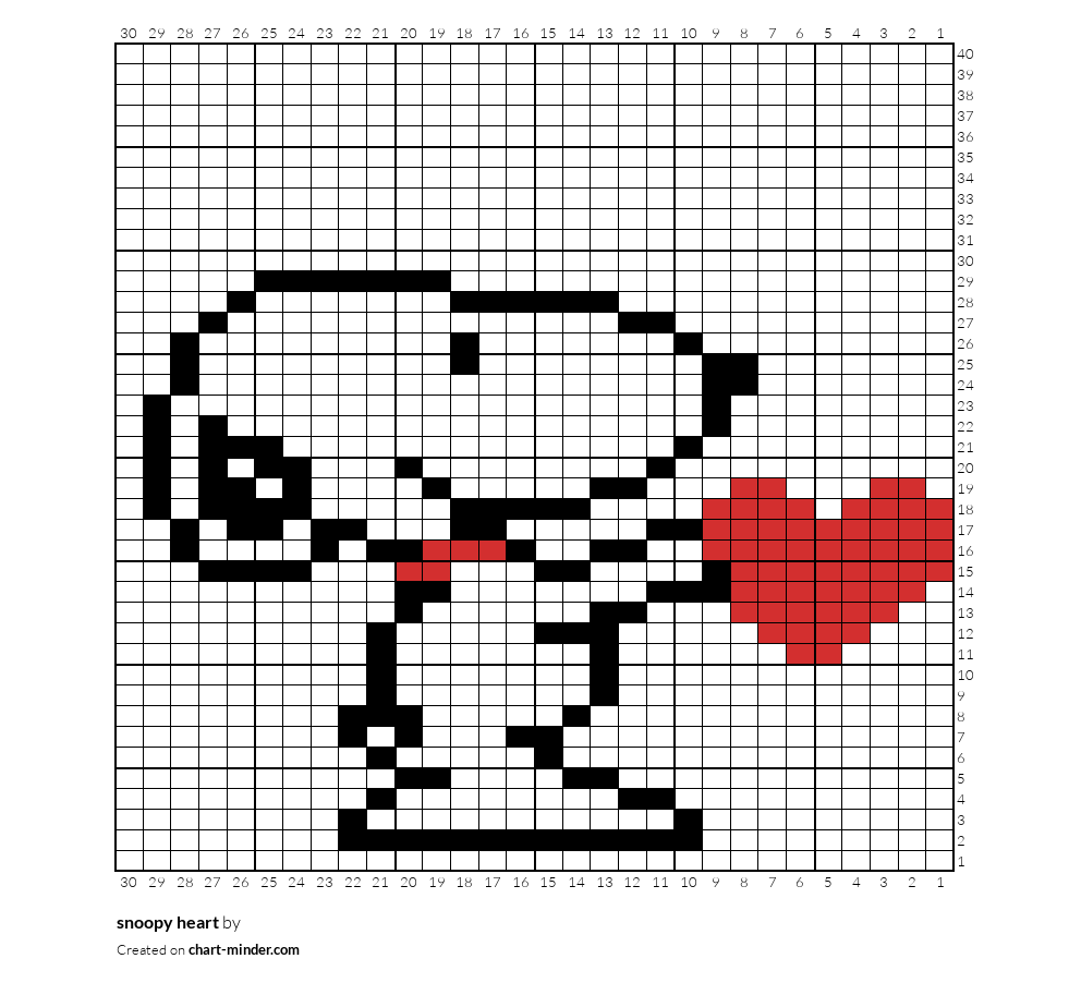 snoopy heart