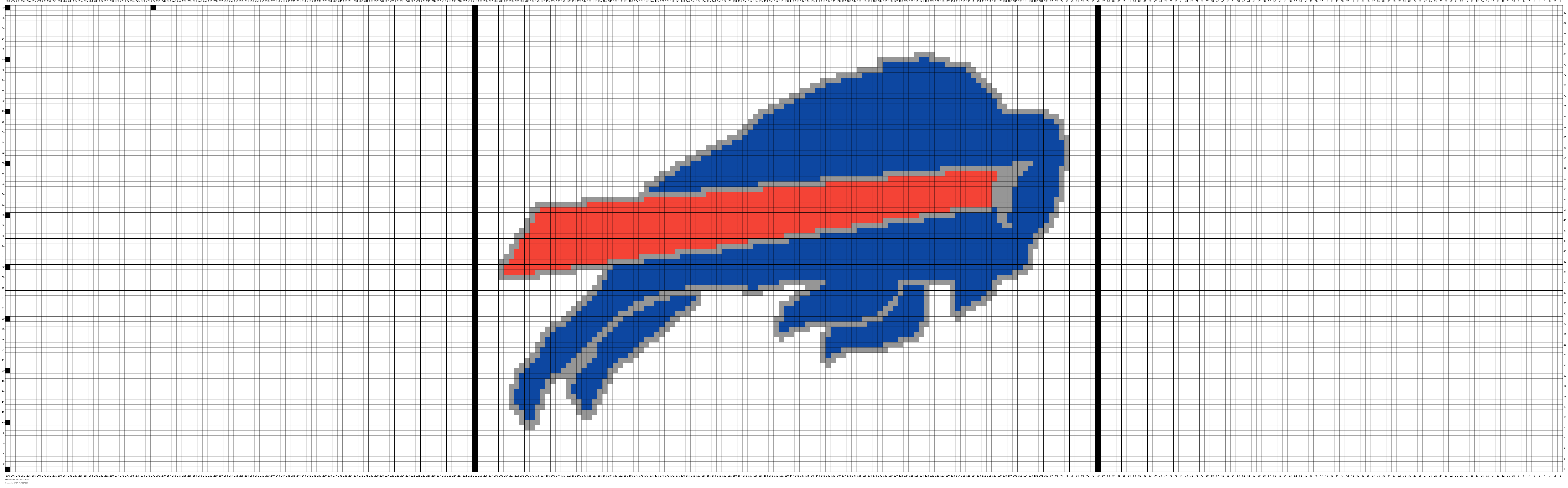 Nate Buffalo Bills Scarf