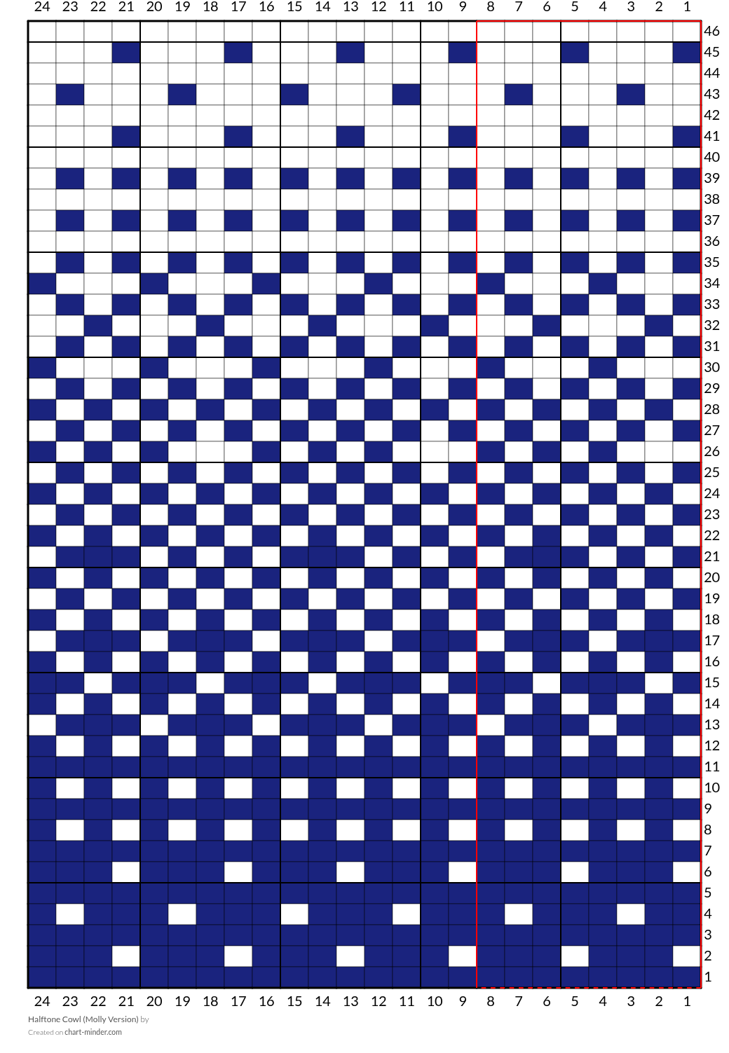 Halftone Cowl (Molly Version)