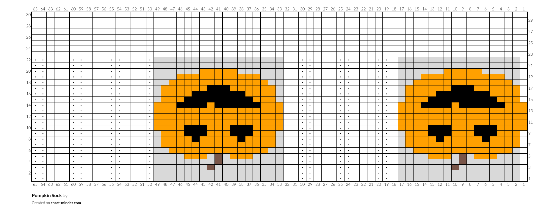 Pumpkin Sock
