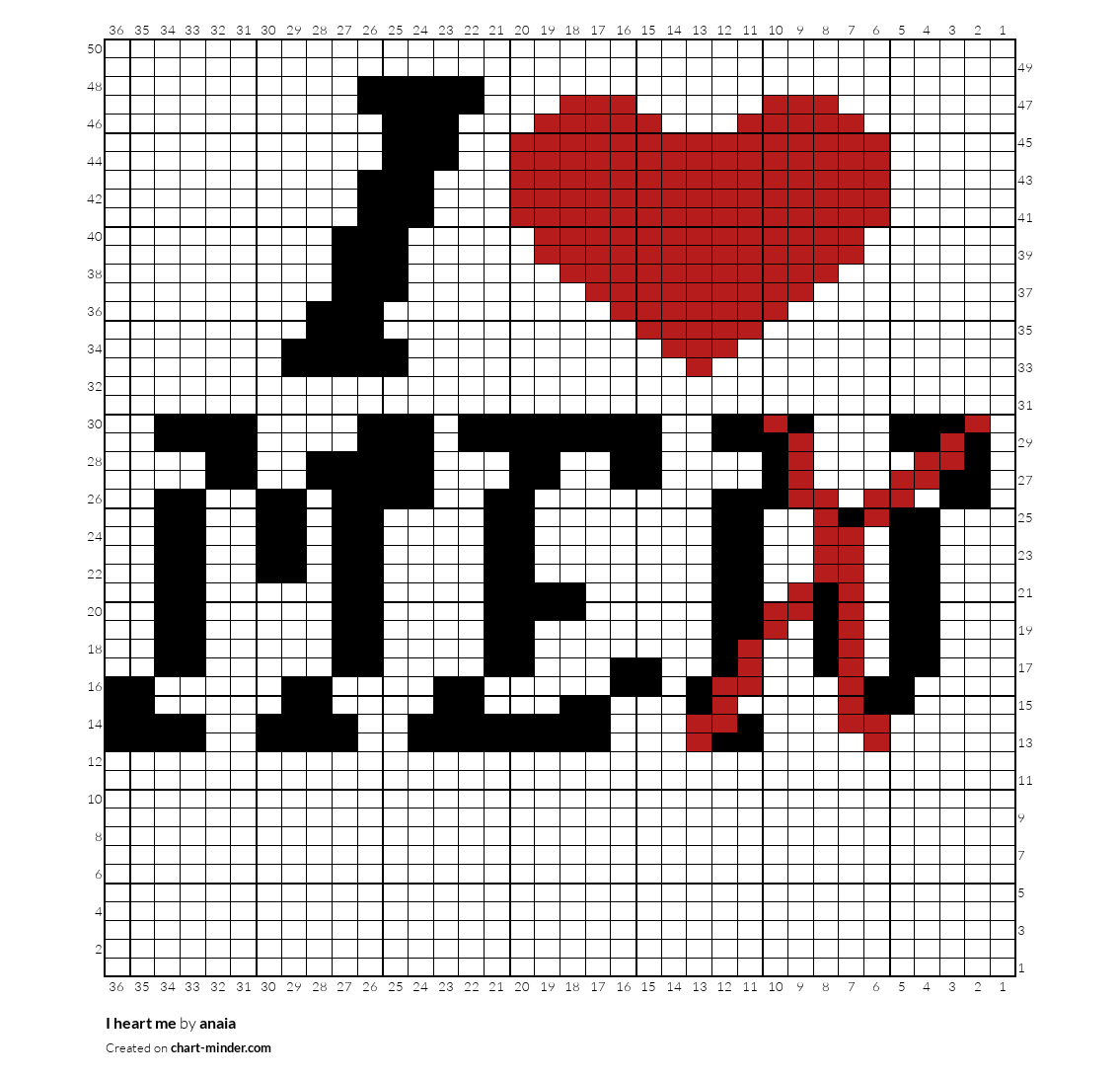 I heart me