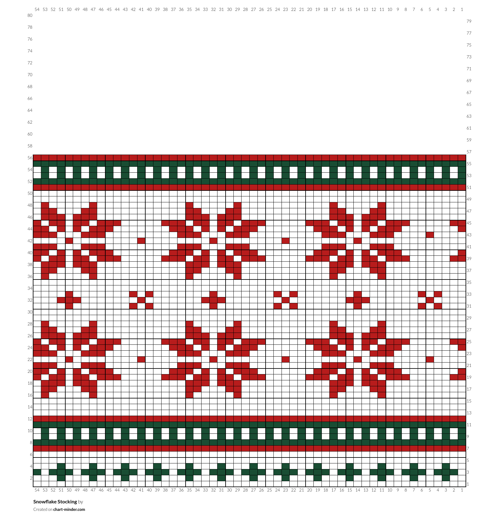 Snowflake Stocking