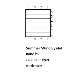 Summer Wind Eyelet band